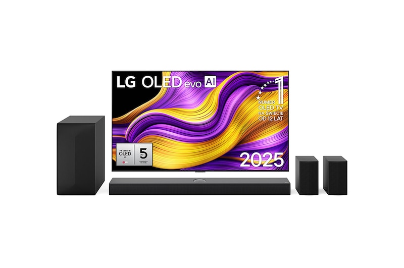 Oferta w zestawie: 65" OLED evo AI + soundbar S70TR