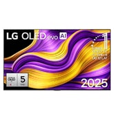 65 calowy LG OLED evo AI G5 4K Smart TV 2025 - Montaż na ścianie