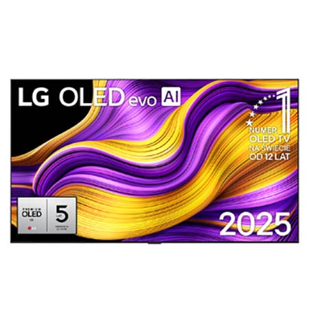 83-calowy LG OLED evo AI G5 4K Smart TV 2025 - Montaż na ścianie - OLED83G54LW 2