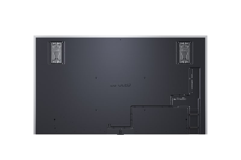 Tylni widok na LG OLED evo AI G5 4K Smart TV.