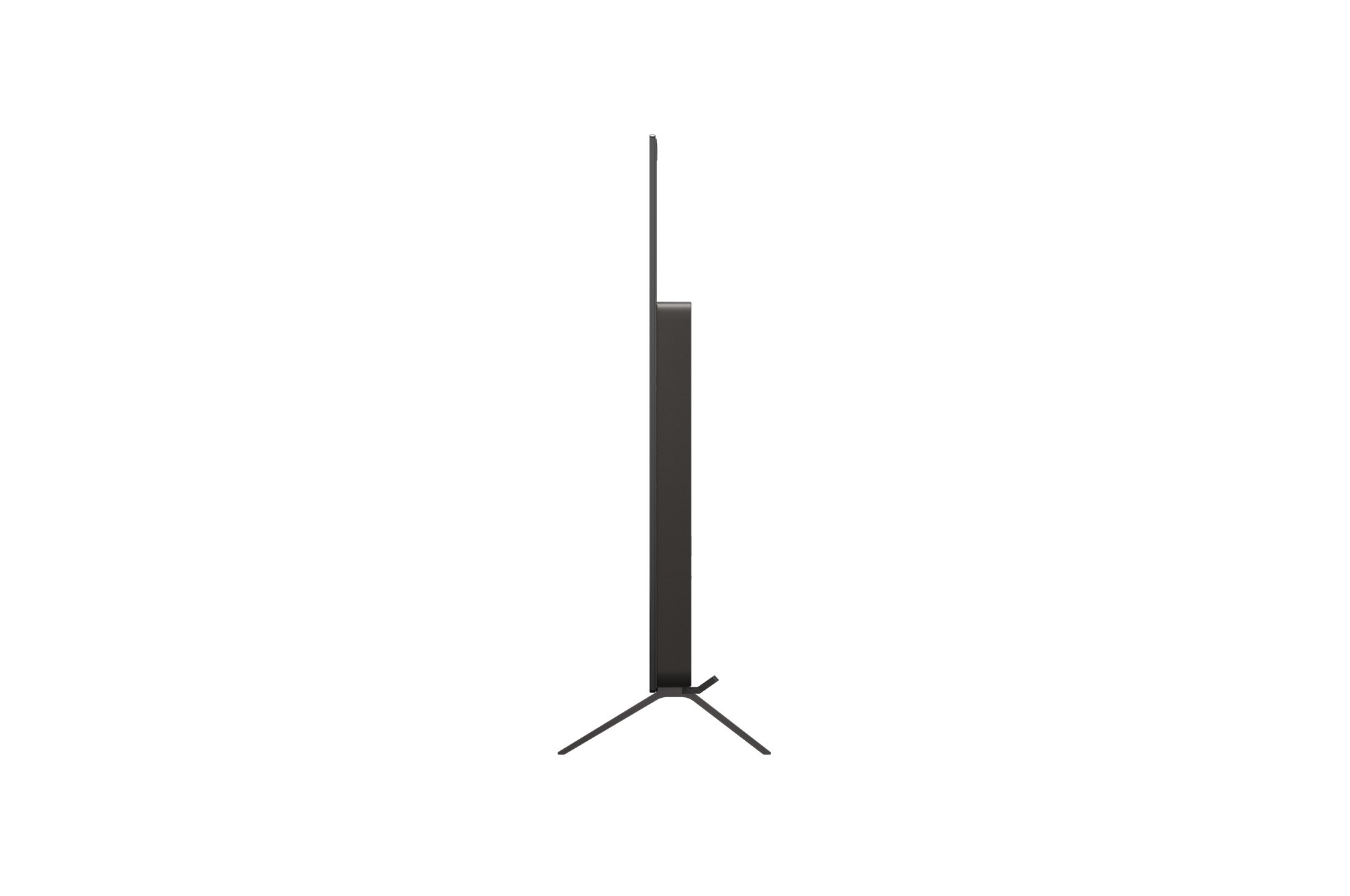 Widok z boku na LG OLED AI B5 4K Smart TV.