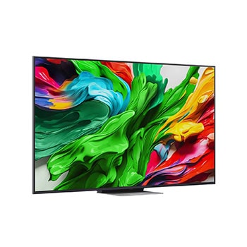 Widok z tyłu na telewizor LG QNED evo QNED85