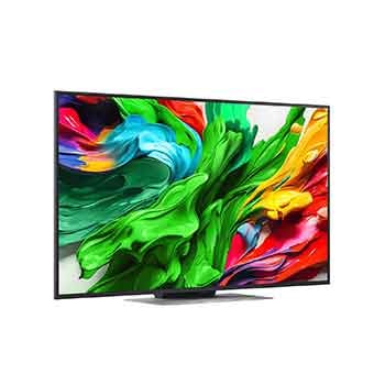 Widok z tyłu na telewizor LG QNED evo QNED85