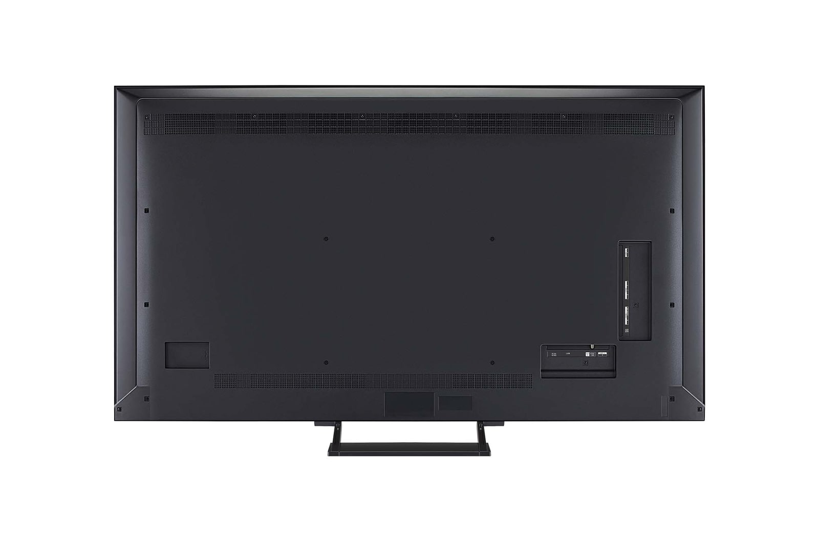 Widok z tyłu na LG QNED evo TV QNED93.