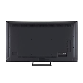 Widok z tyłu na LG QNED evo TV QNED93.