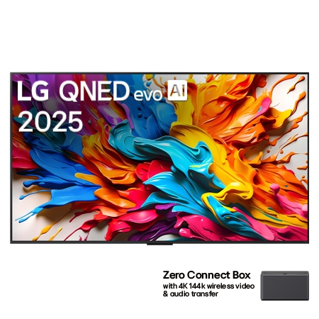 86-calowy LG QNED evo AI QNED9M 4K MiniLED True Wireless