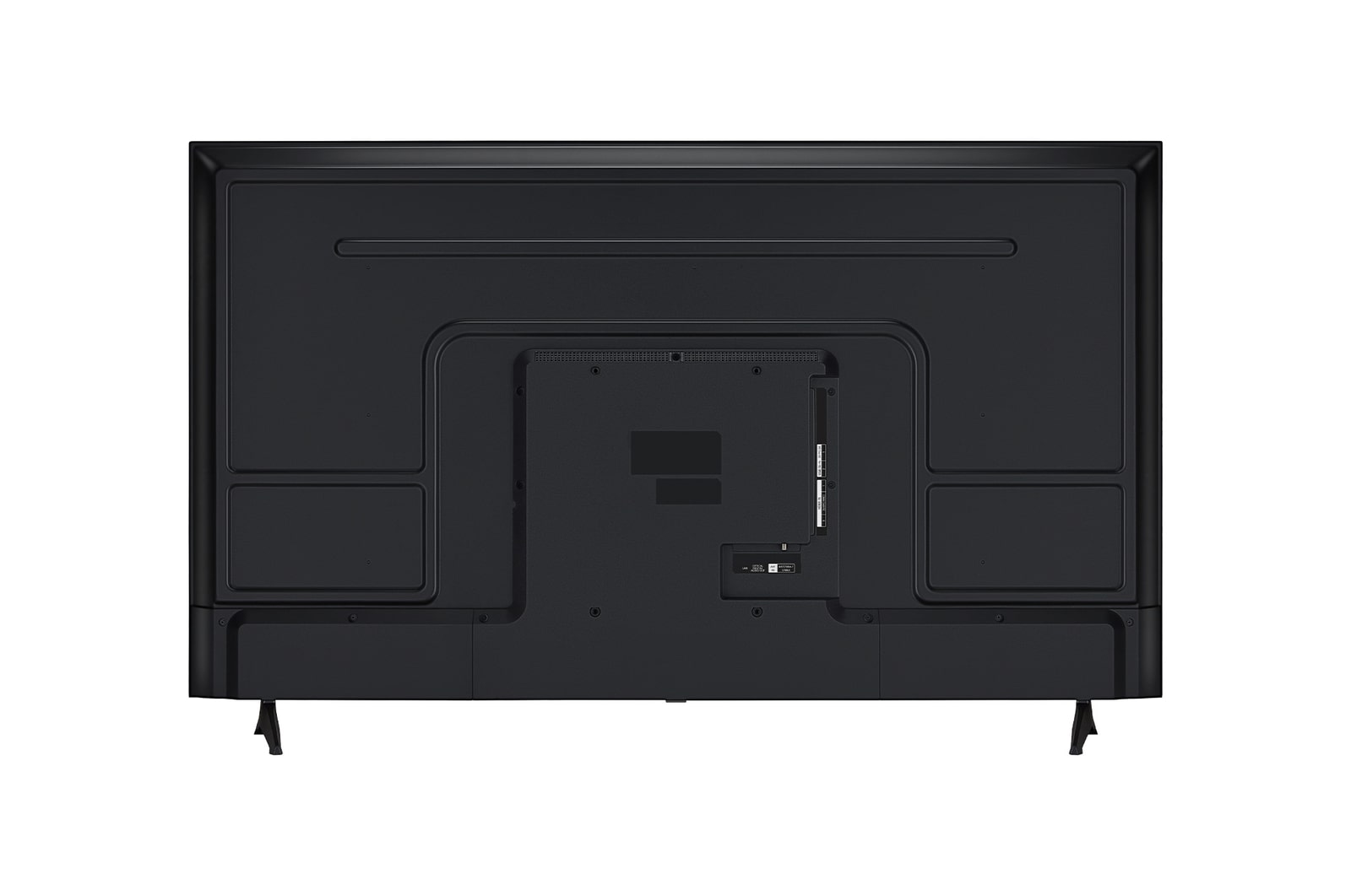 Widok z tyłu na LG UHD UA73 TV.