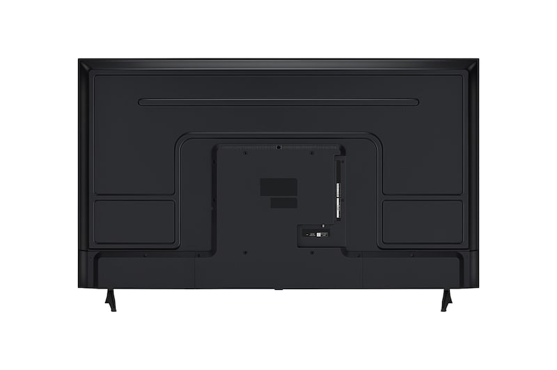 Widok z tyłu na LG UHD UA73 TV.