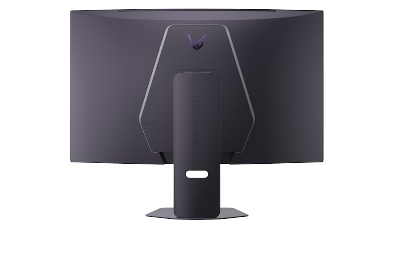Widok z góry monitora obróconego o +30 stopni