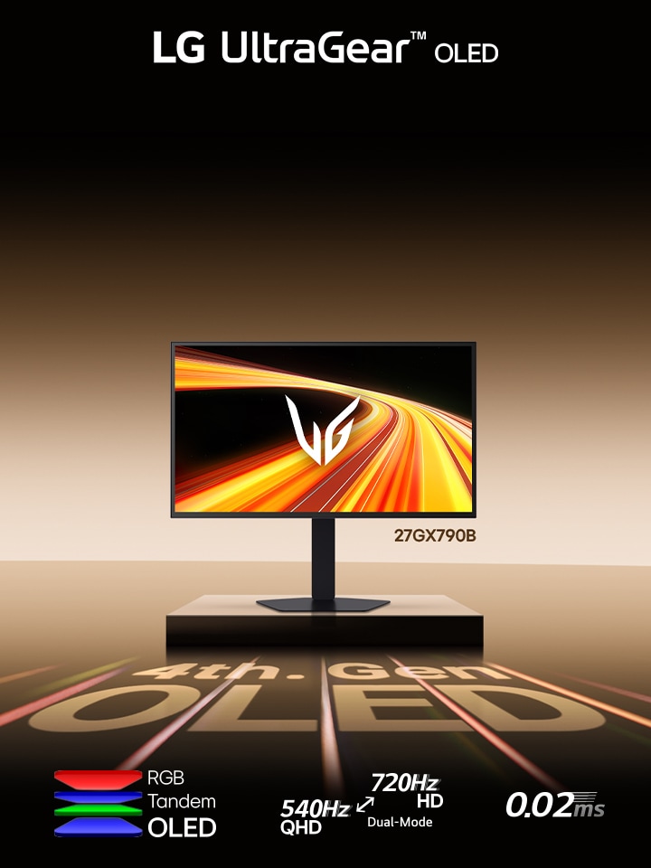 Zdominuj rozgrywkę z RGB Tandem OLED w nowym UltraGear