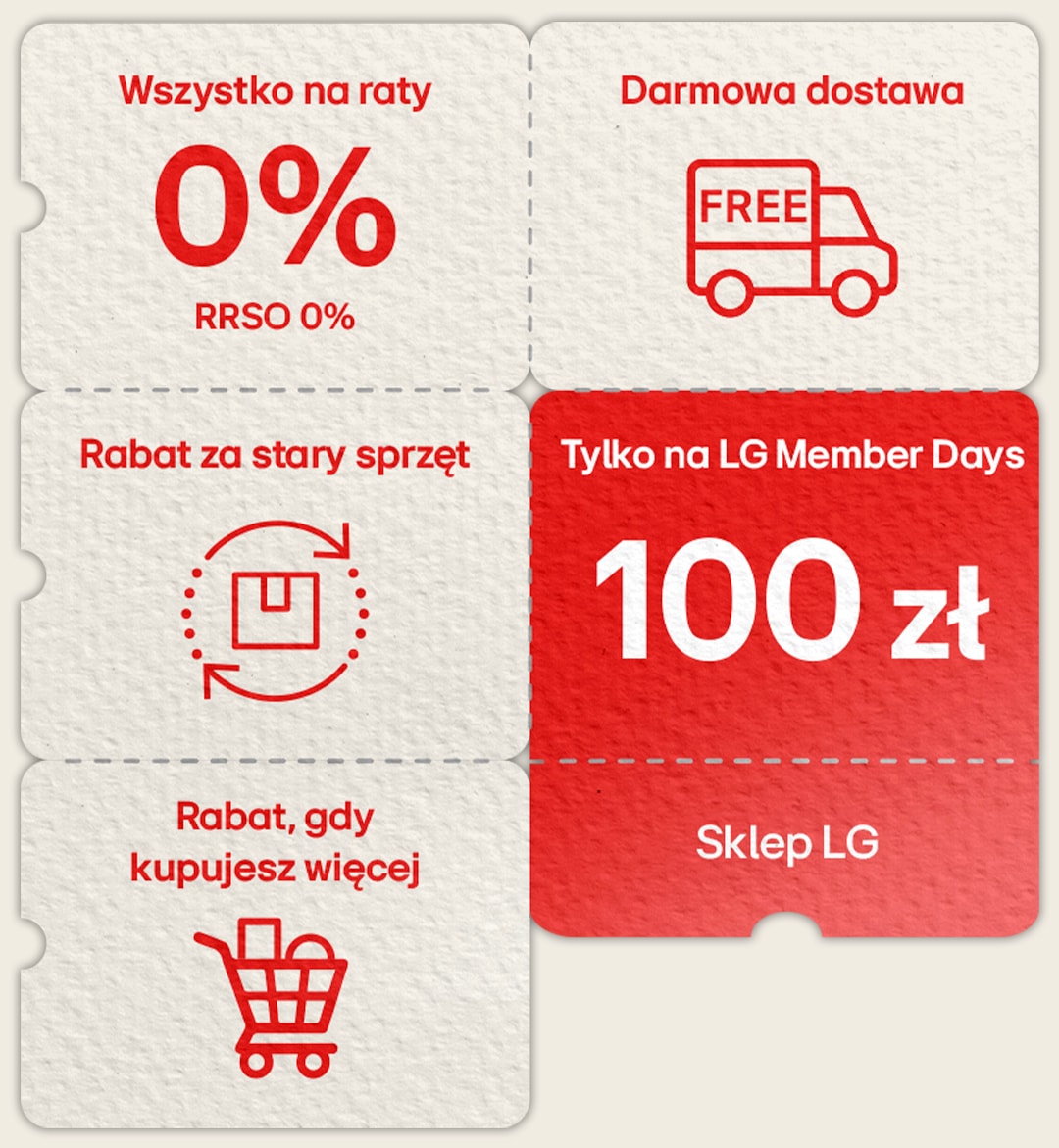 Zalety kupowania w oficjalnym Sklepie LG