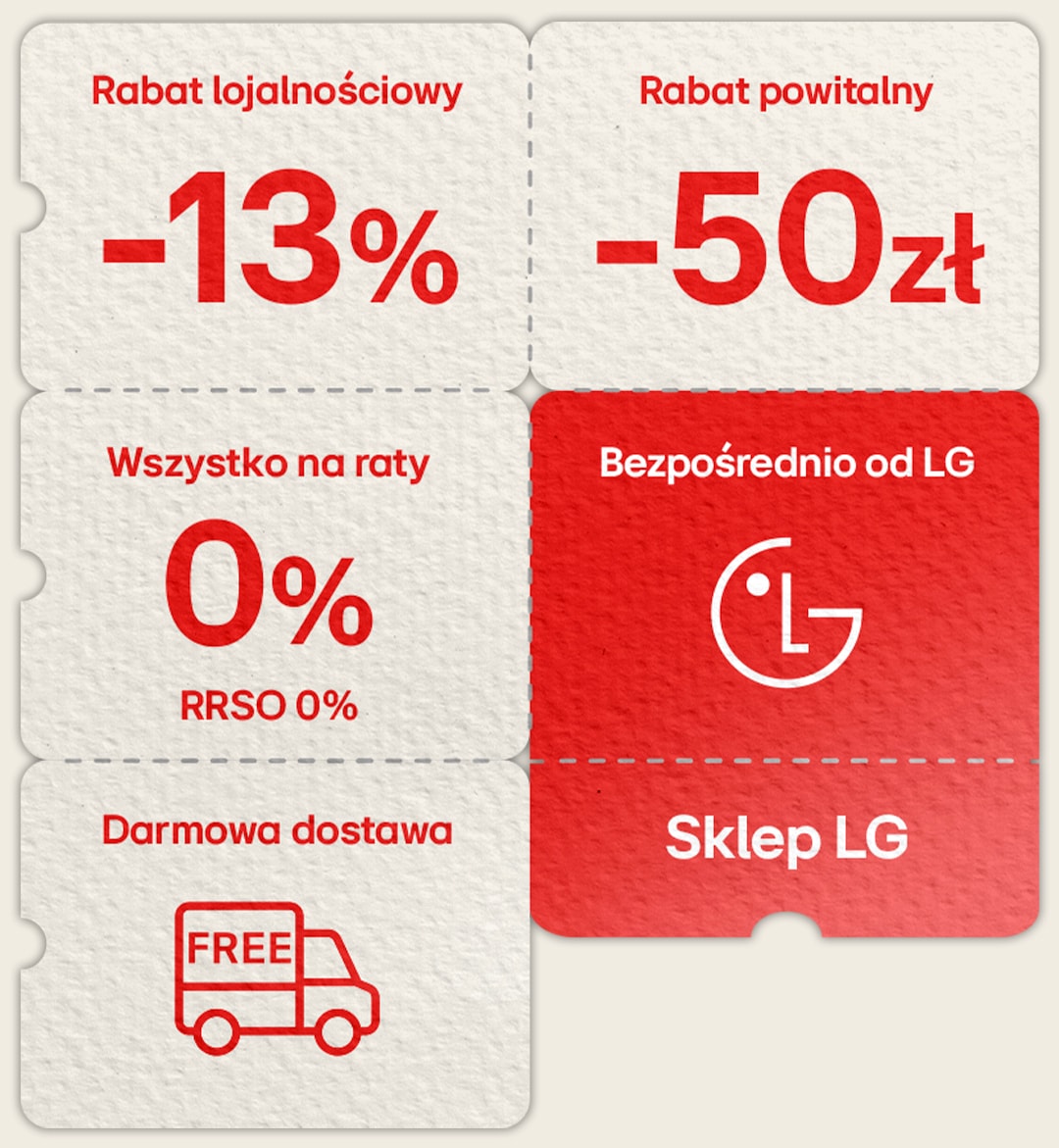 Zalety kupowania w oficjalnym Sklepie LG