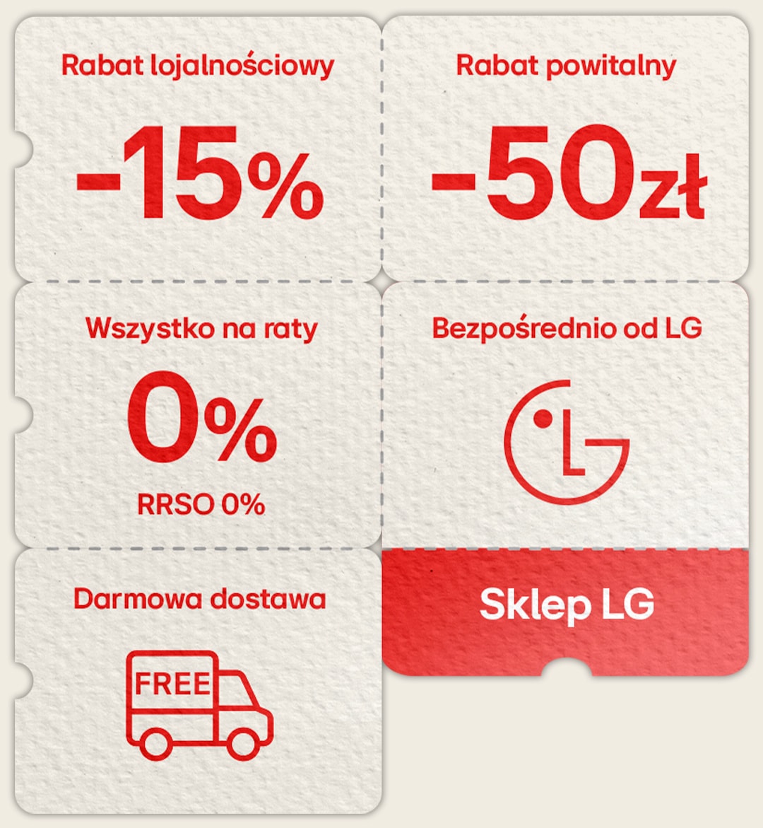 Zalety kupowania w oficjalnym Sklepie LG