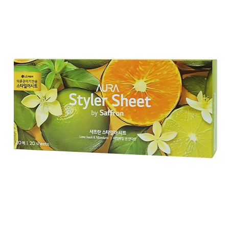 Chusteczki zapachowe Lime basil & Mandarin do szafy parowej LG Styler - AGM73611313 2