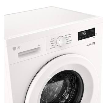 Pralka slim | 7kg | Biała | ThinQ | Klasa A