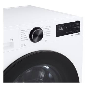 Pralka standard | 9kg | Biała | TurboWash360 | AI DD | ThinQ | Klasa A-40%