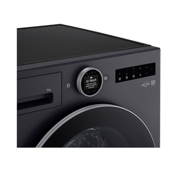 Pralka standard | 9kg | Czarna | TurboWash360 | AI DD | ThinQ | Klasa A-60%