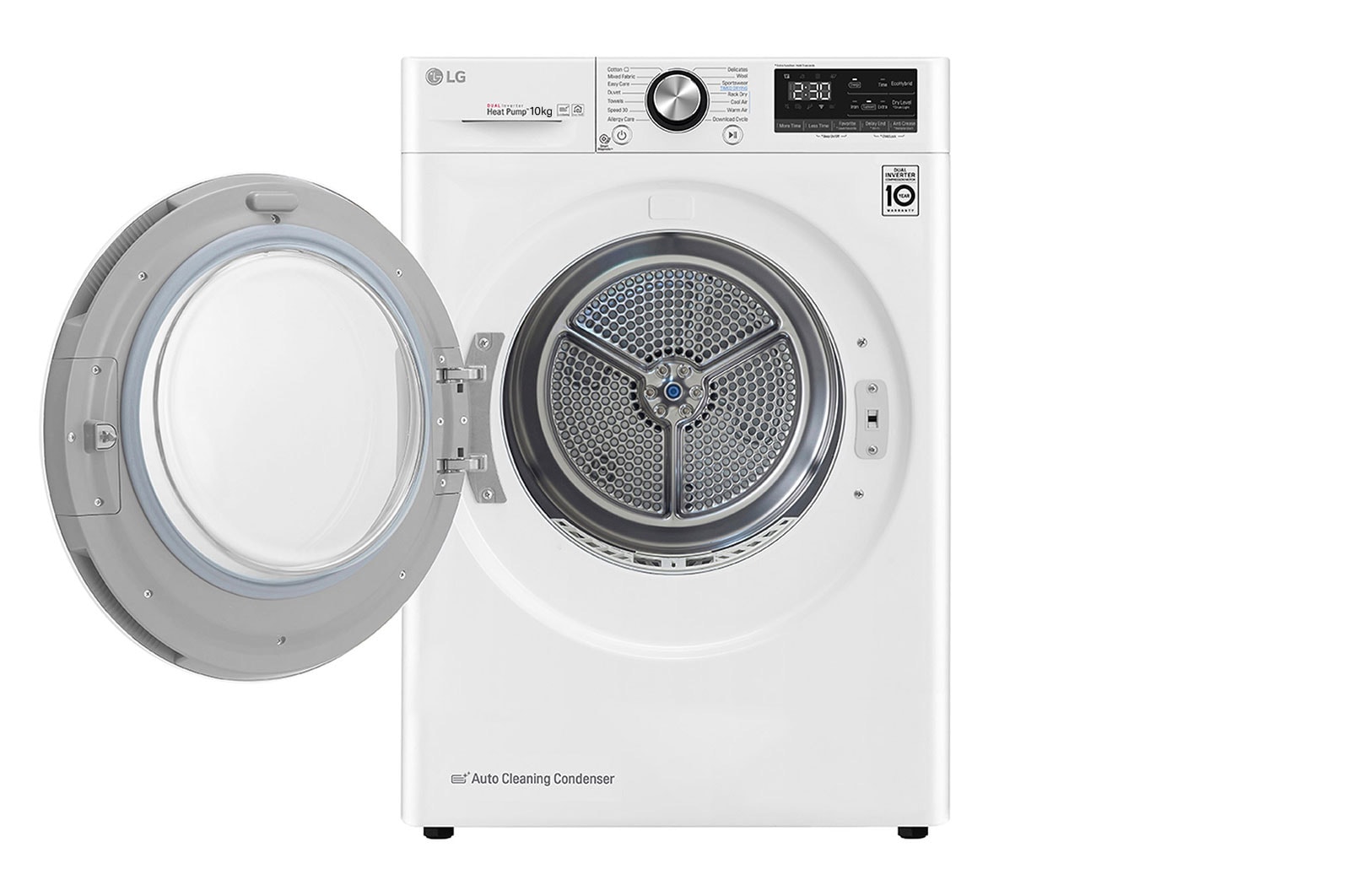LG Zestaw pralka + suszarka LG | Programy antyalergiczne| 10 / 10 kg | AIDD™ | ThinQ™ | Smart pairing | , F4W10-RC10W.BUNDLE