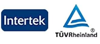 Certyfikowane przez Intertek i TUV Rheinland