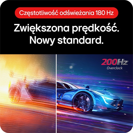 Monitor Gamingowy LG UltraGear 32GS75Q prezentuje wyższą prędkość i nowy standard dzięki częstotliwości odświeżania 200 Hz Overclock (O/C).