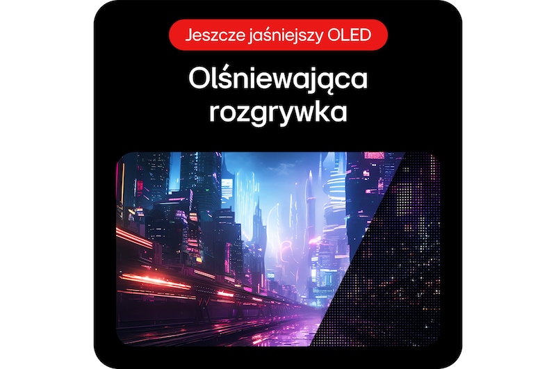 Monitor Gamingowy LG UltraGear 32GS95UV-B, zapewniający blask dla wspaniałej rozgrywki dzięki wysokiej jasności i szczegółowemu kontrastowi w każdej scenie.