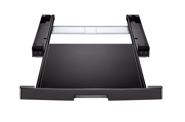 LG System piętrowego montażu pralki i suszarki (z wysuwaną półką, czarny), AGF80301002