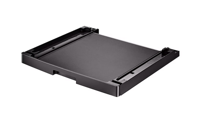 LG System piętrowego montażu pralki i suszarki (z wysuwaną półką, czarny), AGF80301002