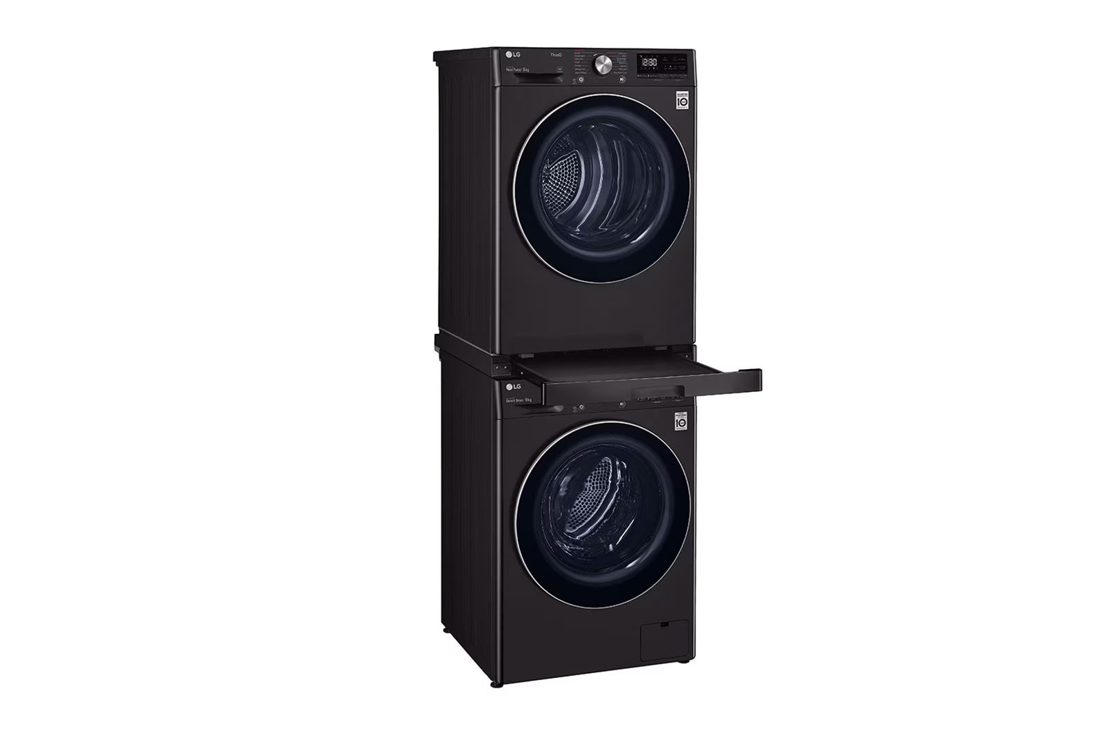 LG Czarny łącznik pralki z suszarką, z wysuwaną półką - AGF80301002, AGF80301002