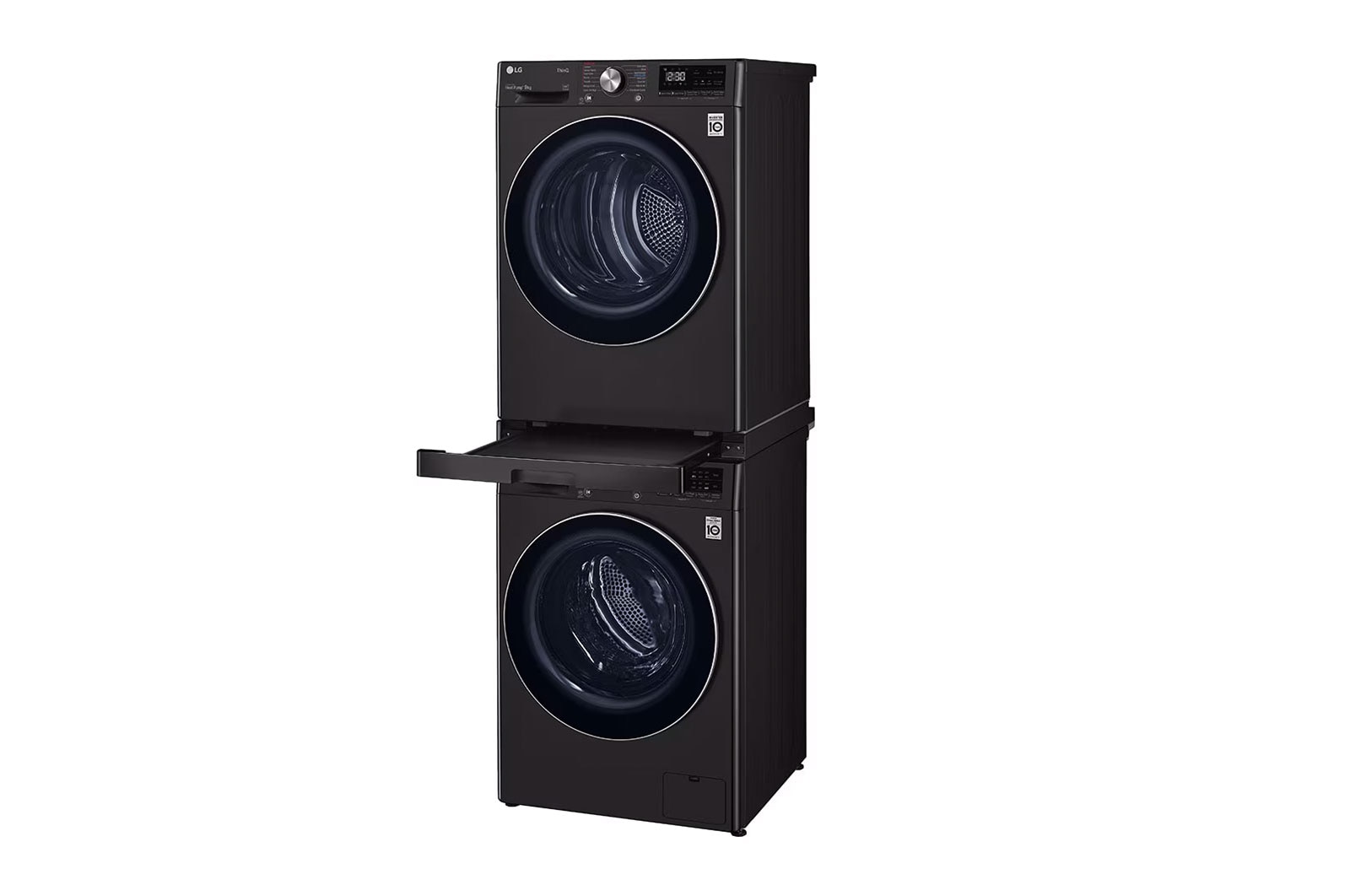 LG Czarny łącznik pralki z suszarką, z wysuwaną półką - AGF80301002, AGF80301002