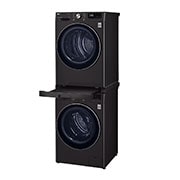 LG Czarny łącznik pralki z suszarką, z wysuwaną półką - AGF80301002, AGF80301002