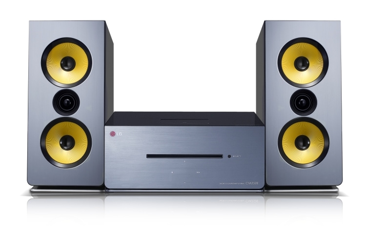 LG XBOOM CM2630B  CM2630B - widok z przodu