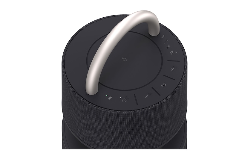 LG XBOOM 360 RP4B – przenośny głośnik bezprzewodowy BT z nastrojowym podświetleniem i wielokierunkowym dźwiękiem 360˚, RP4B