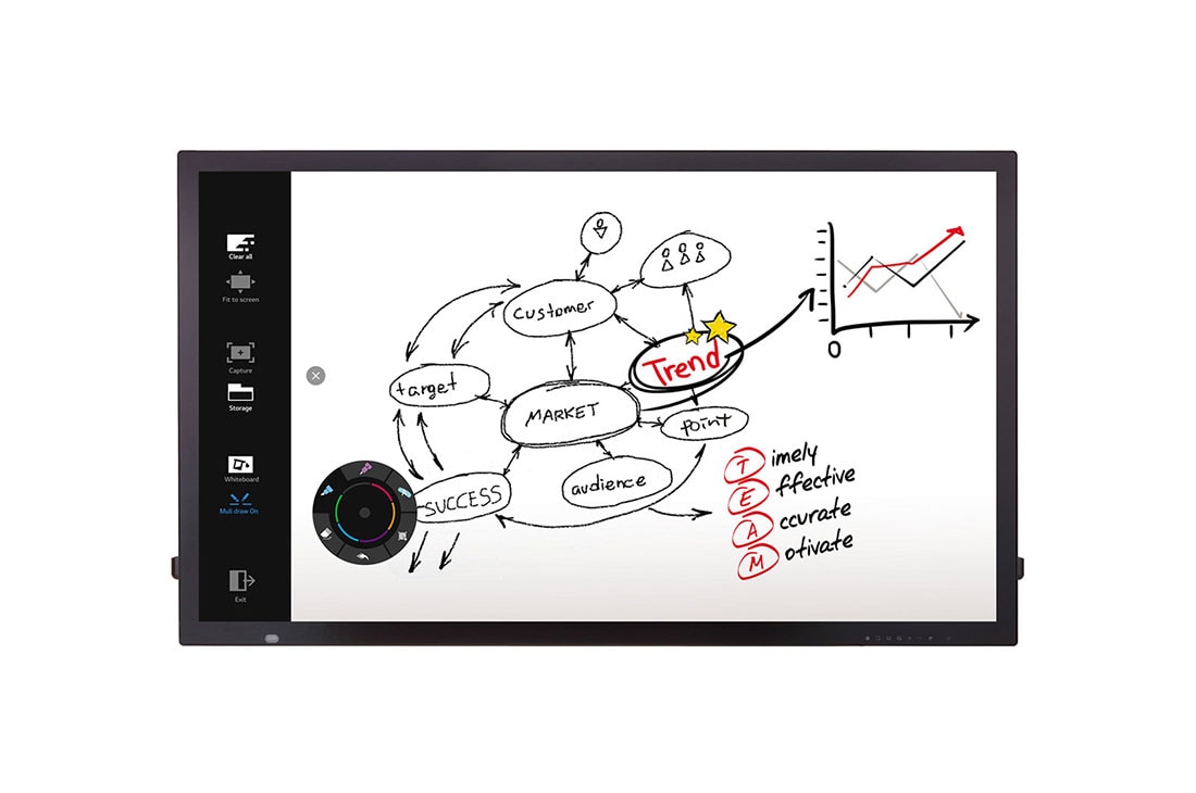 LG Interaktywna tablica cyfrowa, 55TC3D