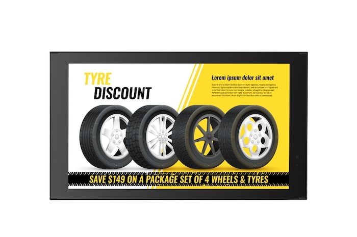 LG Ekran zewnętrzny FHD 1500 nitów z klasą ochrony IP, 22XE1J-B