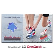 webOS UHD Signage 86UL3J-B - widok z przodu