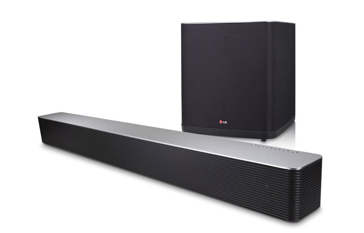 Soundbar LG Music Flow LAS950 HS9 LAS950M - widok z przodu