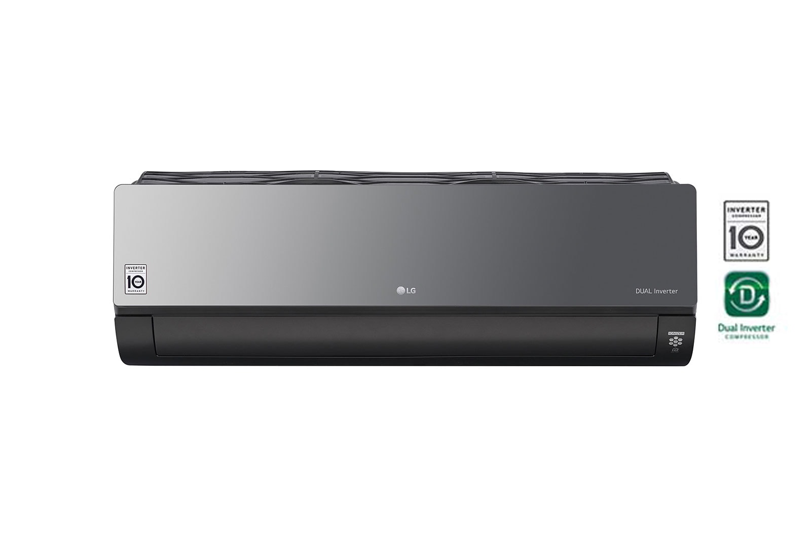 Klimatyzator LG ARTCOOL MIRROR INVERTER 5.0kW AC18BQ - widok z przodu