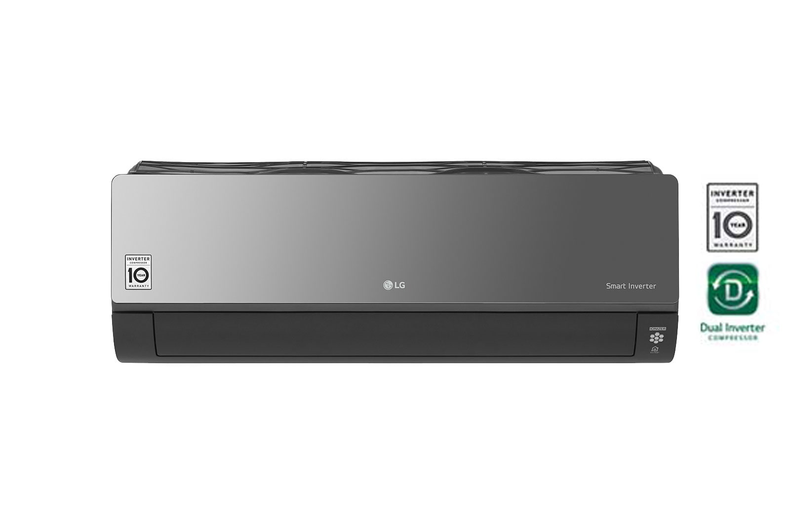 Klimatyzator LG ARTCOOL MIRROR INVERTER 6.6kW AC24BQ - widok z przodu