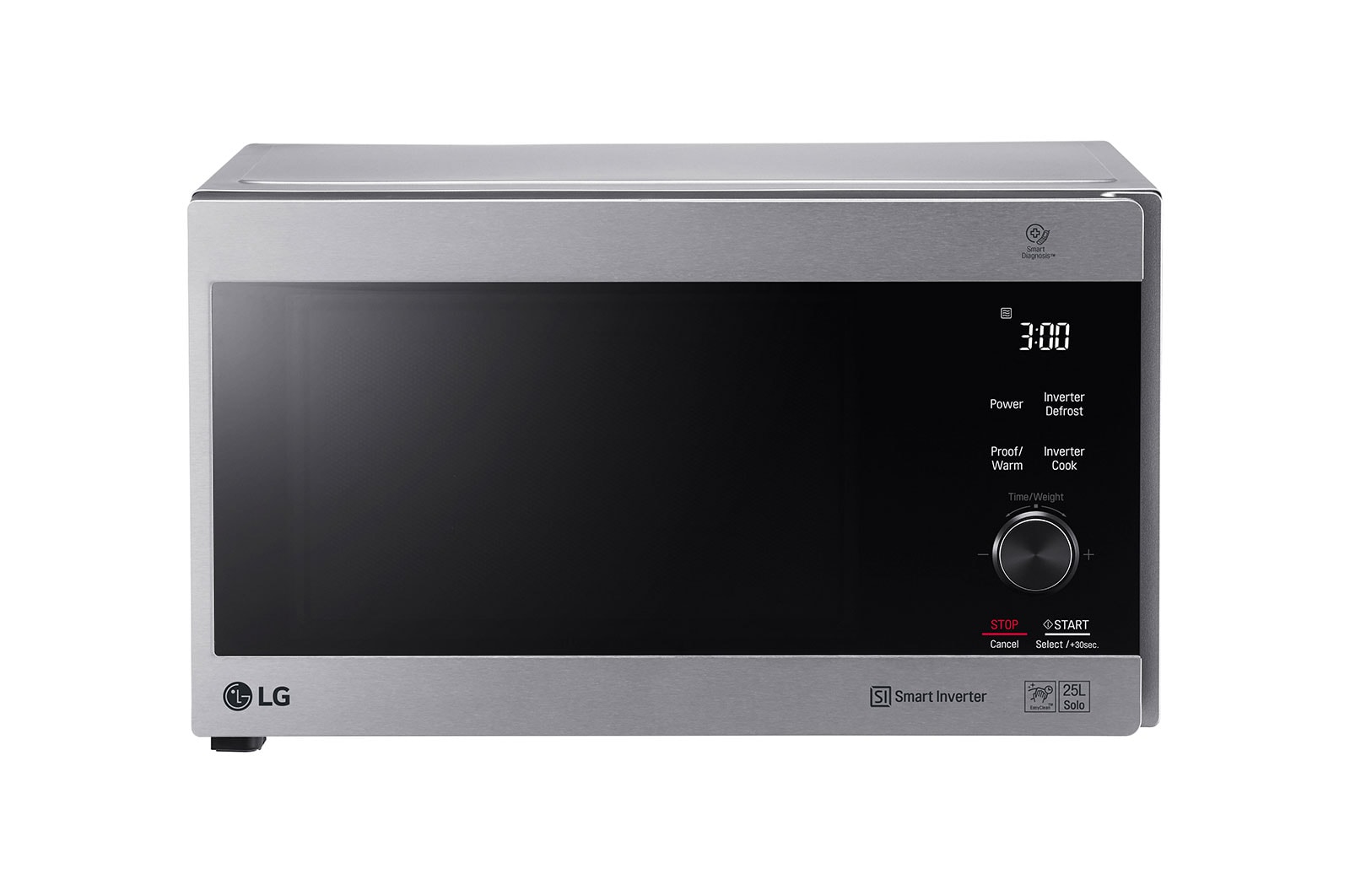 Kuchenka mikrofalowa LG NeoChef™ inwerter MH6565CPS MH6565CPS - widok z przodu