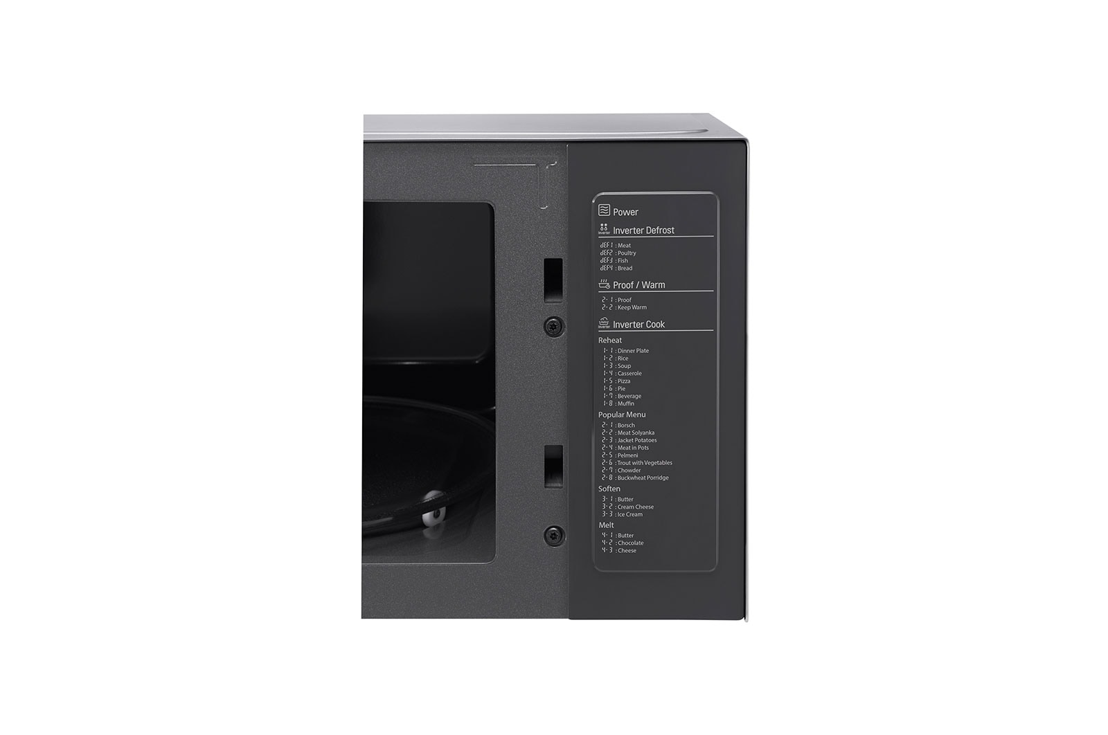LG Kuchenka mikrofalowa LG NeoChef™ inwerter MH6565CPS, MH6565CPS