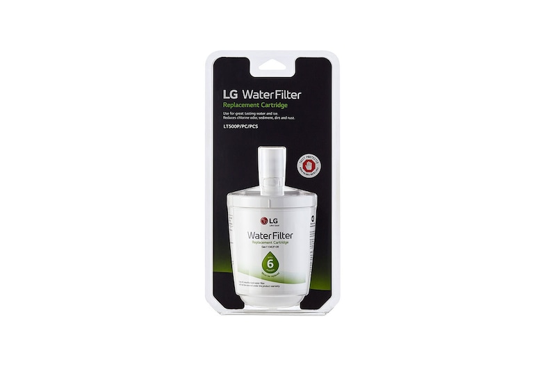 LG Wymienny filtr wody do lodówki LG na 6 miesięcy / 1890 litrów - ADQ72910911 (LT500P), ADQ72910911