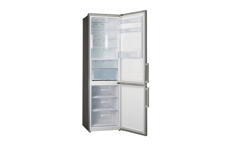 LG 201cm | 385L | A++ | Total no Frost | Kompresor liniowy | Ochrona wilgotności | Bioshield | Łatwe otwieranie | Oświetlenie Side LED | Komora Fresh 0 Zone, GB7043PVTZ