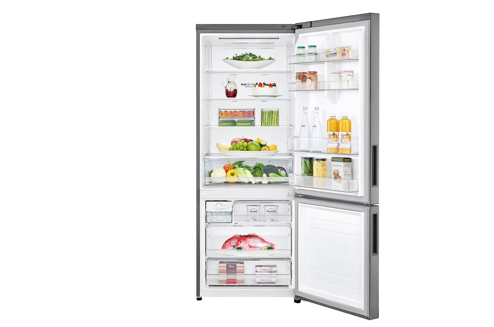 LG Lodówka Universe |srebrna| GBB566PZHMN, GBB566PZHMN