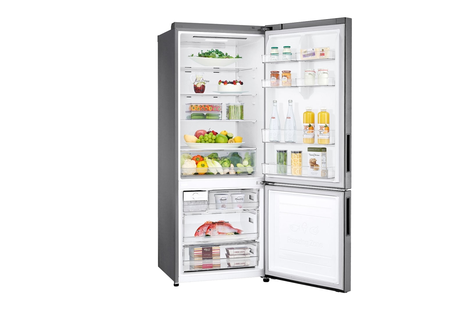 LG Lodówka Universe |srebrna| GBB566PZHMN, GBB566PZHMN