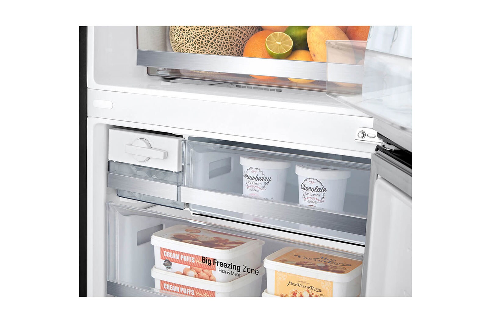 LG Lodówko-zamrażarka LG Universe 1,85m ThinQ GBB569MCAZB, GBB569MCAZB