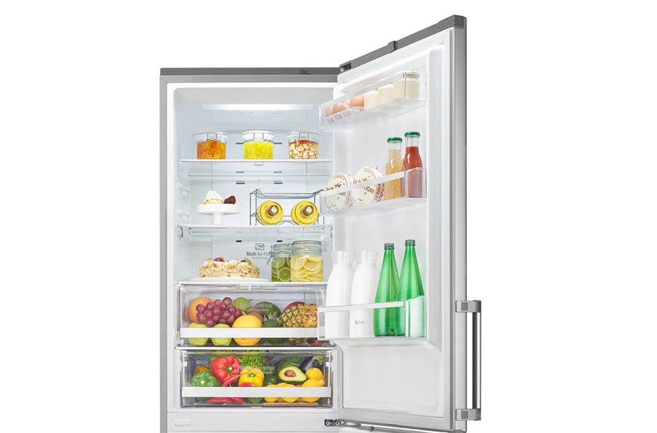 LG Lodówko-zamrażarka LG V+ 1,9m GBB59PZFFB, GBB59PZFFB