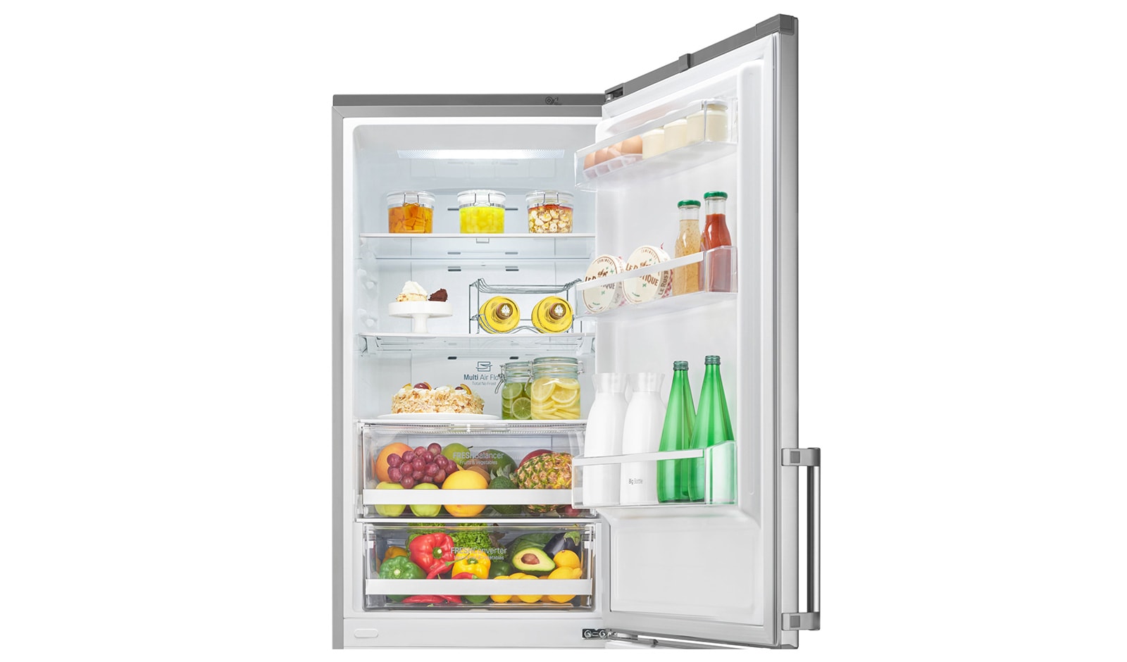 LG Lodówko-zamrażarka LG V+ 1,9m GBB59PZFFB, GBB59PZFFB
