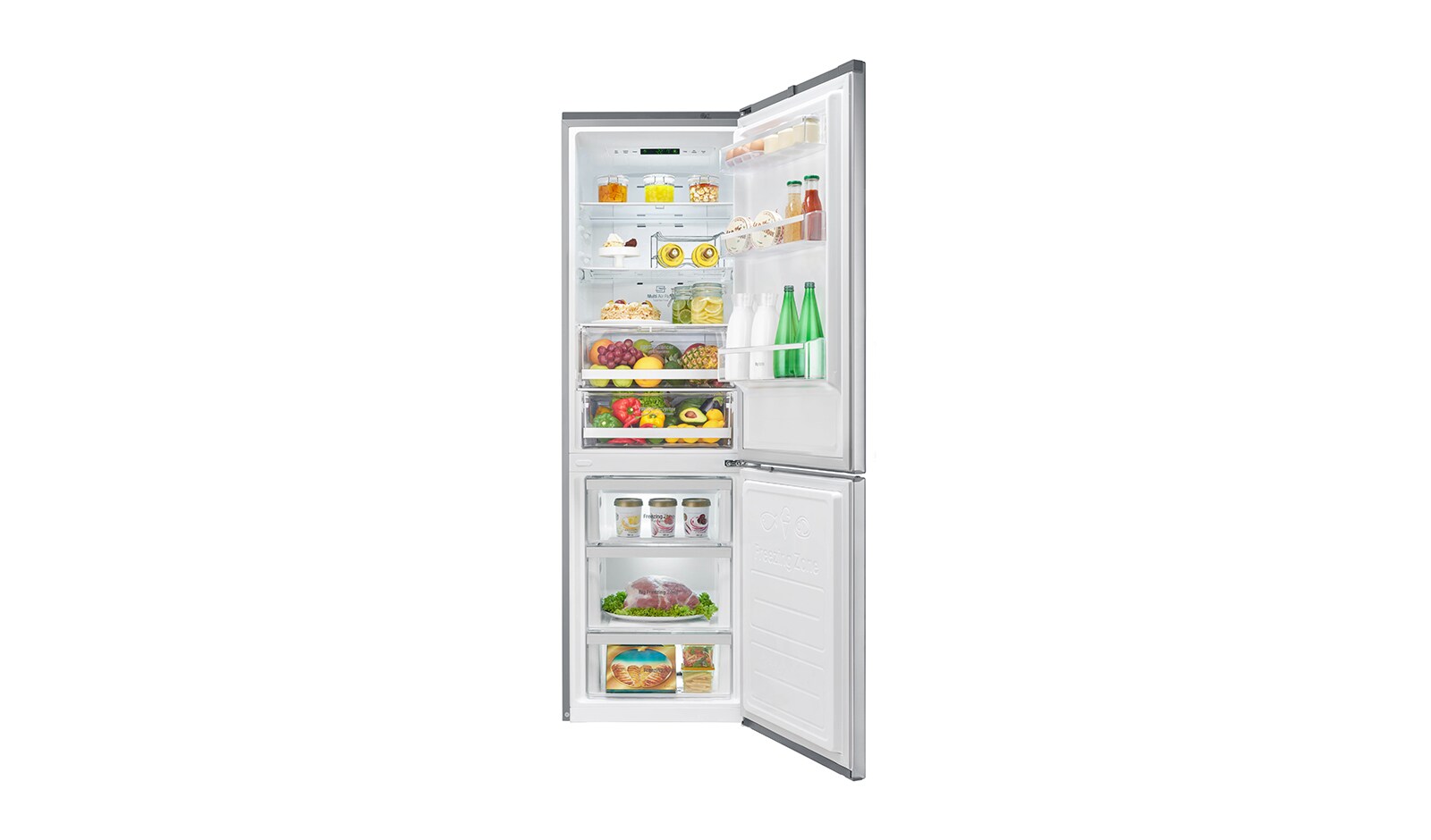 LG Lodówko-zamrażarka LG V+ 1,9m GBB59PZGFS, GBB59PZGFS
