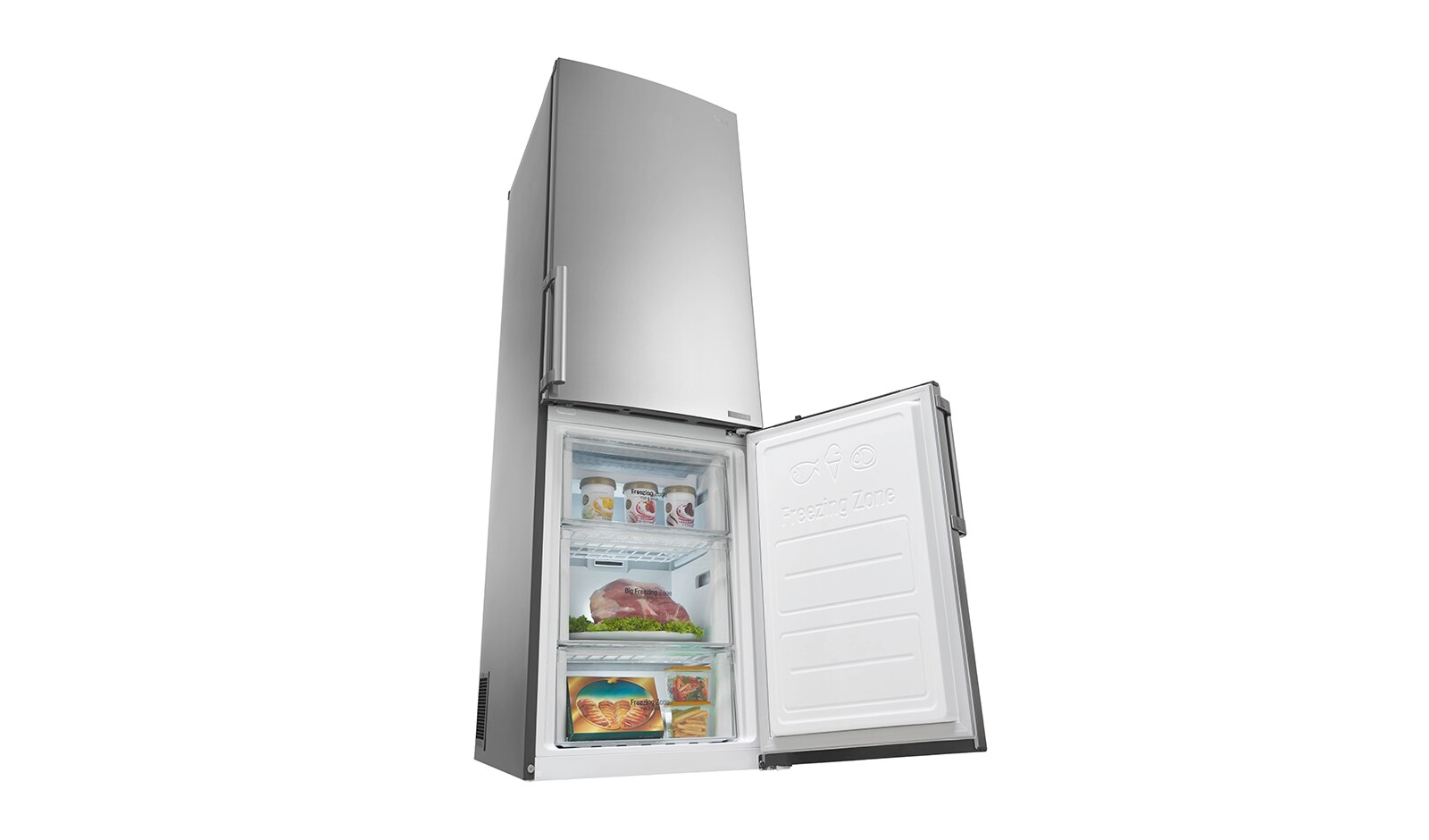 LG Lodówka LG Combi klasy Premium , GBB59PZJVB