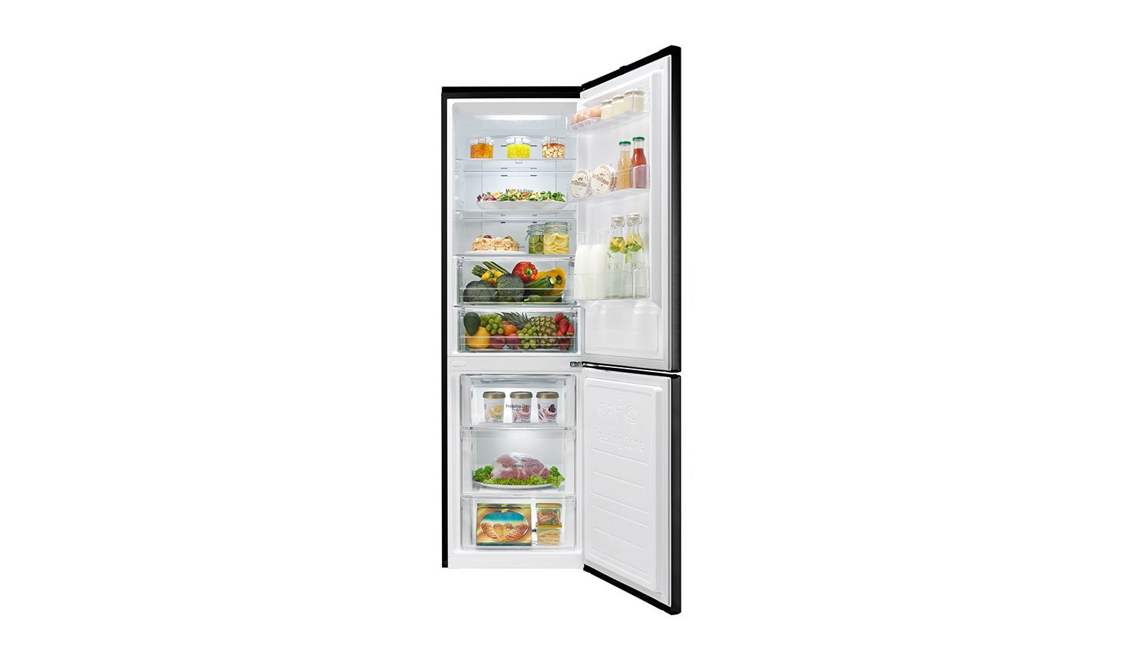LG Lodówko-zamrażarka LG V+ 1,9m GBB59WBMZS, GBB59WBMZS